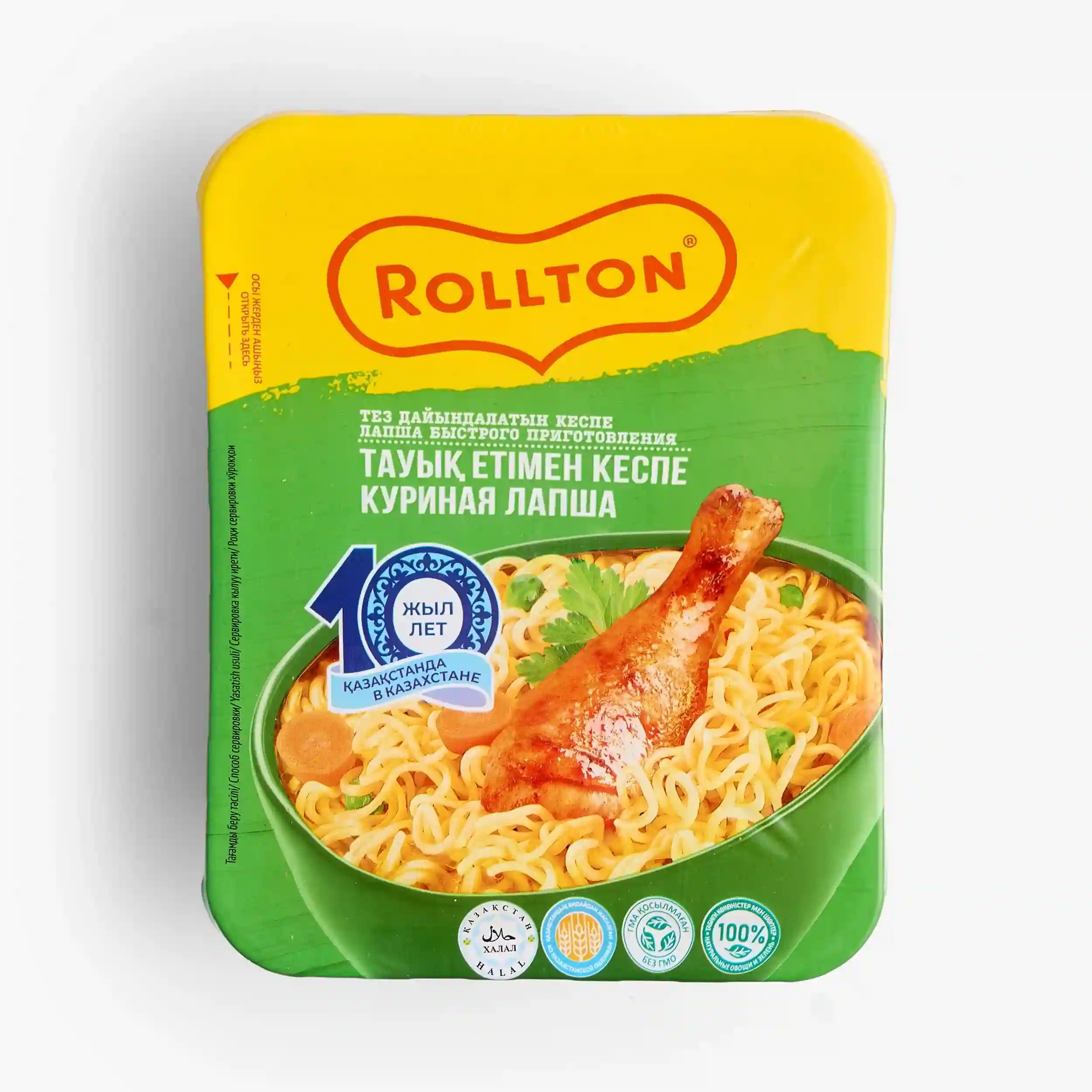 Лапша Rollton куриная по-домашнему лоток, 90 г