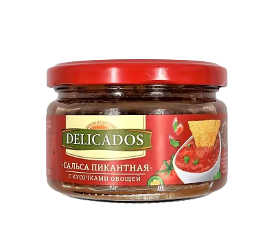 Соус Delicados Сальса пикантная овощной 200 г