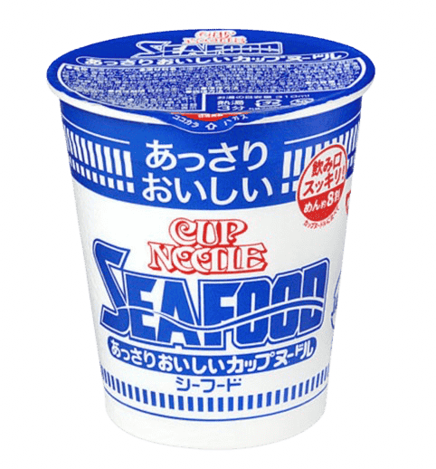 Лапша Cup Noodle Nissin вкус морепродуктов, 60 г