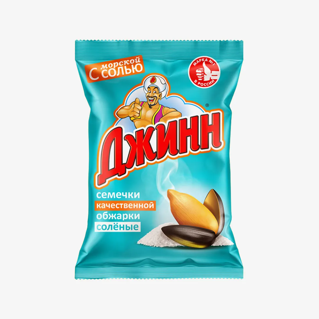 Семечки Джинн с морской солью 140 г