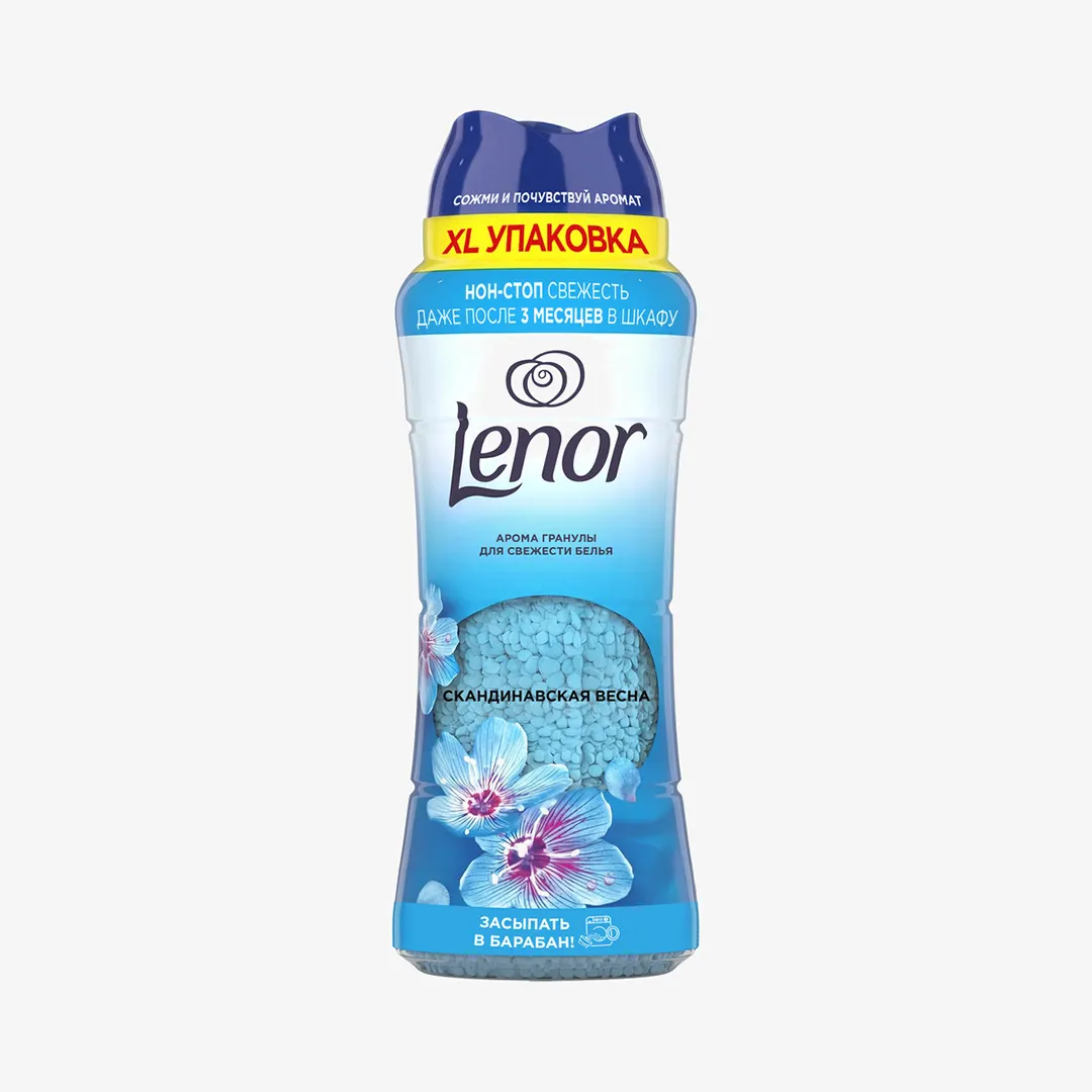 Ароматизатор Lenor для белья в гранулах, скандинавская весна 495 г