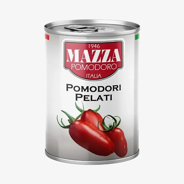 Томаты Mazza цельные очищенные, 400 г