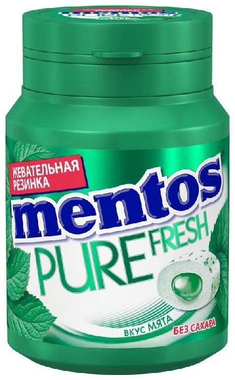 Жевательная резинка Mentos Pure White мята 36 шт