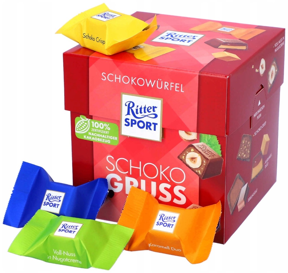 Конфеты шоколадные Ritter Sport Schoko Gruss 176 r