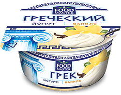 Греческий йогурт Ваниль 7% FoodMaster 130 г
