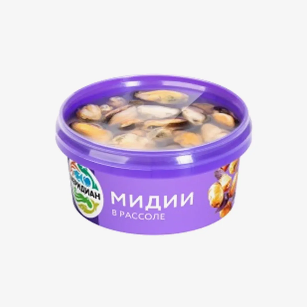 Мидии Меридиан в рассоле 180 г