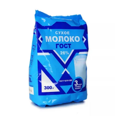 Сухое молоко, сливки