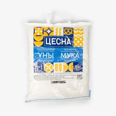 Мука Цесна высший сорт, 5 кг
