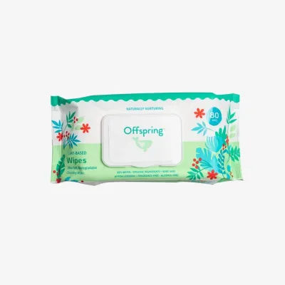 Влажные салфетки Offspring биоразлагаемые, 80шт