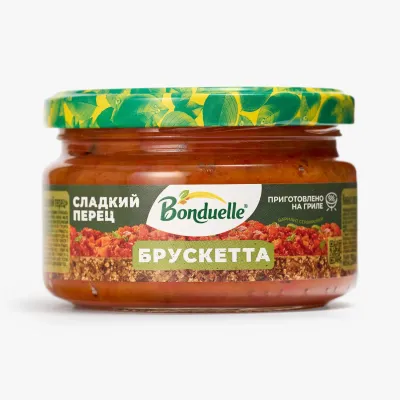 Брускетта Bonduelle сладкий перец, 250 мл