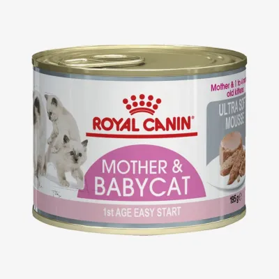 Корм влажный Royal Canin Babycat Instinctive для котят до 4-х месяцев, 195 г