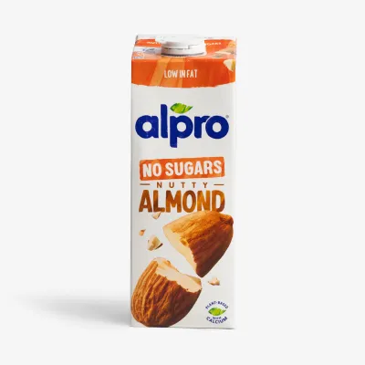 Напиток Alpro миндальный без сахара, 1 л