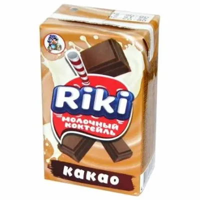 Молочный коктейль RIKI какао