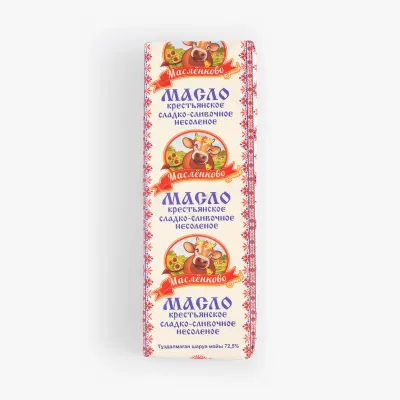 Масло Масленково крестьянское 72,5% 400 г