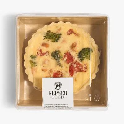 Киш Kepser сёмгой и брокколи 140 г
