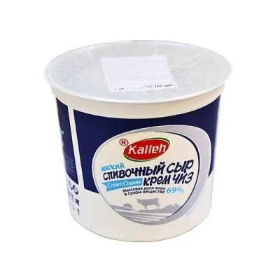 Сыр Kalleh сливочный крем чиз 69% 1,5 кг