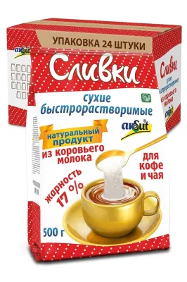 Сливки сухие "Aksut" в коробке