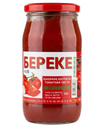 Томатная паста «Береке» 520 г