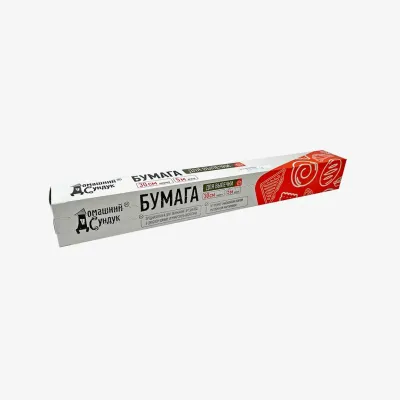 Бумага Для Выпекания "Домашний Сундук" 30 см*5 м