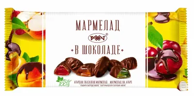 Мармелад Рахат В шоколаде желейно-фруктовый 275 г
