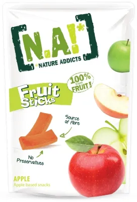 NA! Nature Addicts пастила Fruit Sticks яблоко 35 г