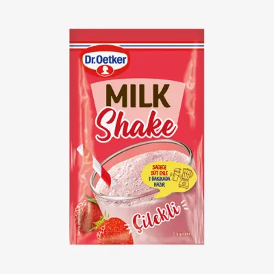 Смесь Dr.Oetker для молочного коктейля, клубника, 22 г
