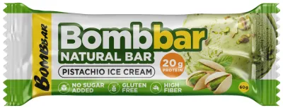 BombBar батончик Natural Bar Pistachio Ice Cream 1 шт