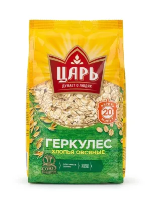 Хлопья Царь Геркулес, 400гр