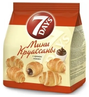 7 Days мини-круассан С кремом какао 200 г