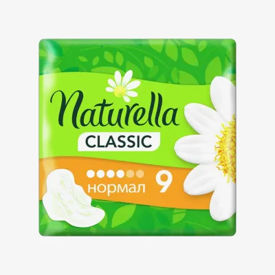 Прокладки гигиенические Naturella Classic Normal Ромашка 9 шт