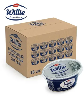 Творожный сыр "Kalleh Willie" 350гр, коробка 18шт