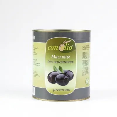 Маслины черные без косточек "CONOLIO" 3000 г