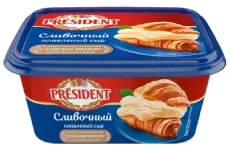 Сыр плавленый President Сливочный 45% 400 г