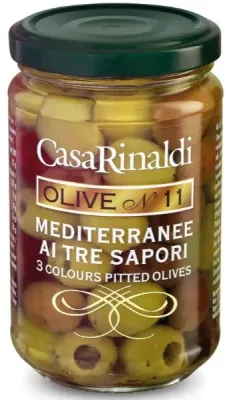 Casa Rinaldi оливки Mediterranee консервированные без косточки 270 г