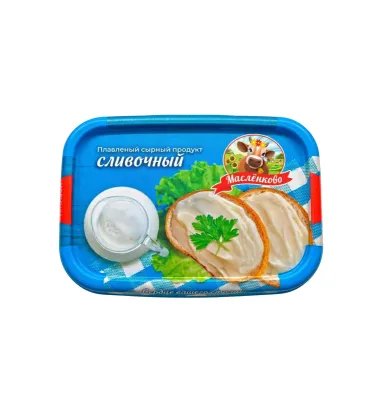 Сыр плавленый Маслёнково, Сливочный 350 гр.