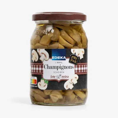 Шампиньоны Edeka резаные 280 г