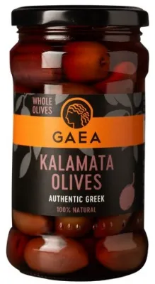 GAEA оливки каламата с косточкой в рассоле 315 г