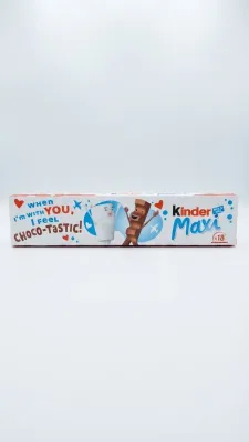 МОЛОЧНЫЙ ШОКОЛАД С МОЛОЧНОЙ НАЧИНКОЙ KINDER MAXI (БОЛЬШАЯ УПАКОВКА, 18 ШТУК) 378г