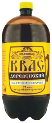 Квас Квасовар деревенский 1.5 л