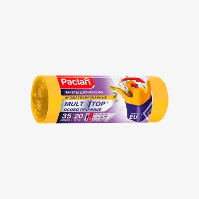 Мешки Paclan Multi-top Aroma для мусора 35 л 20 шт