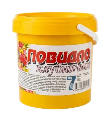 Повидло клубничное ЭКО 7, ведро 1 кг