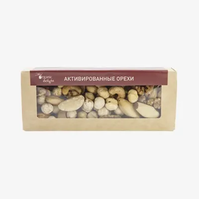 Орехи Organic delight активированные, 150 г