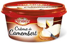 Сыр плавленый President Creme de Camembert 50% 125 г