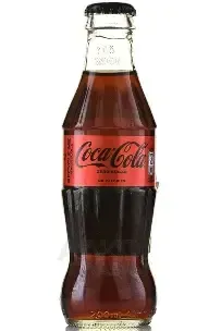 Напиток Coca-Cola Zero стекло, 0.25 л
