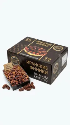 Финики Иран 5 кг упаковка 
