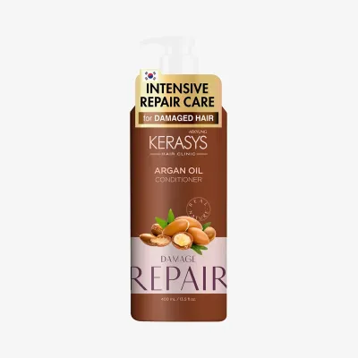 Кондиционер Kerasys natural с аргановым маслом, 400 мл