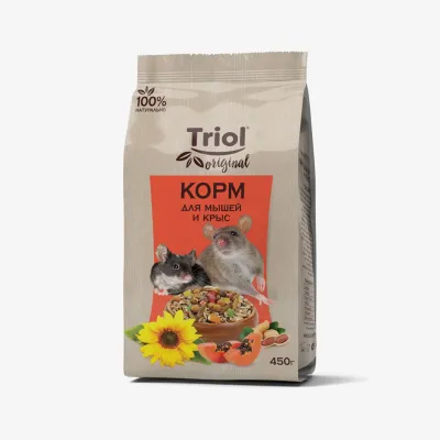 Корм Triol Original для мышей и крыс, 450 г