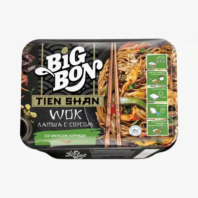 Лапша Big Bon WOK Курица терияки 85 г