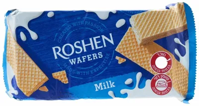 ROSHEN вафли молочные мини 216 г