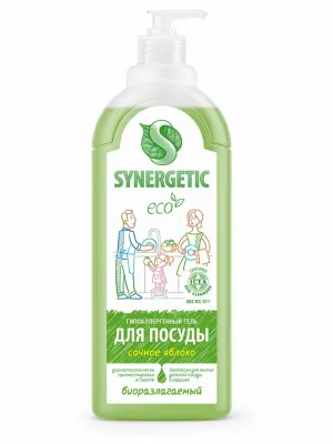 Synergetic Гель для мытья посуды Яблоко 1л